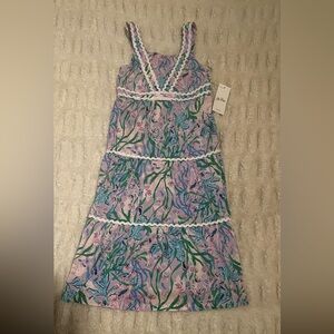 Lilly Pulitzer girls maxi dress. Purple and Green